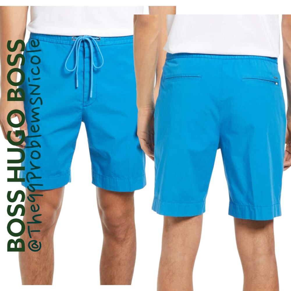 Hugo Boss Banks Cotton Stretch Shorts